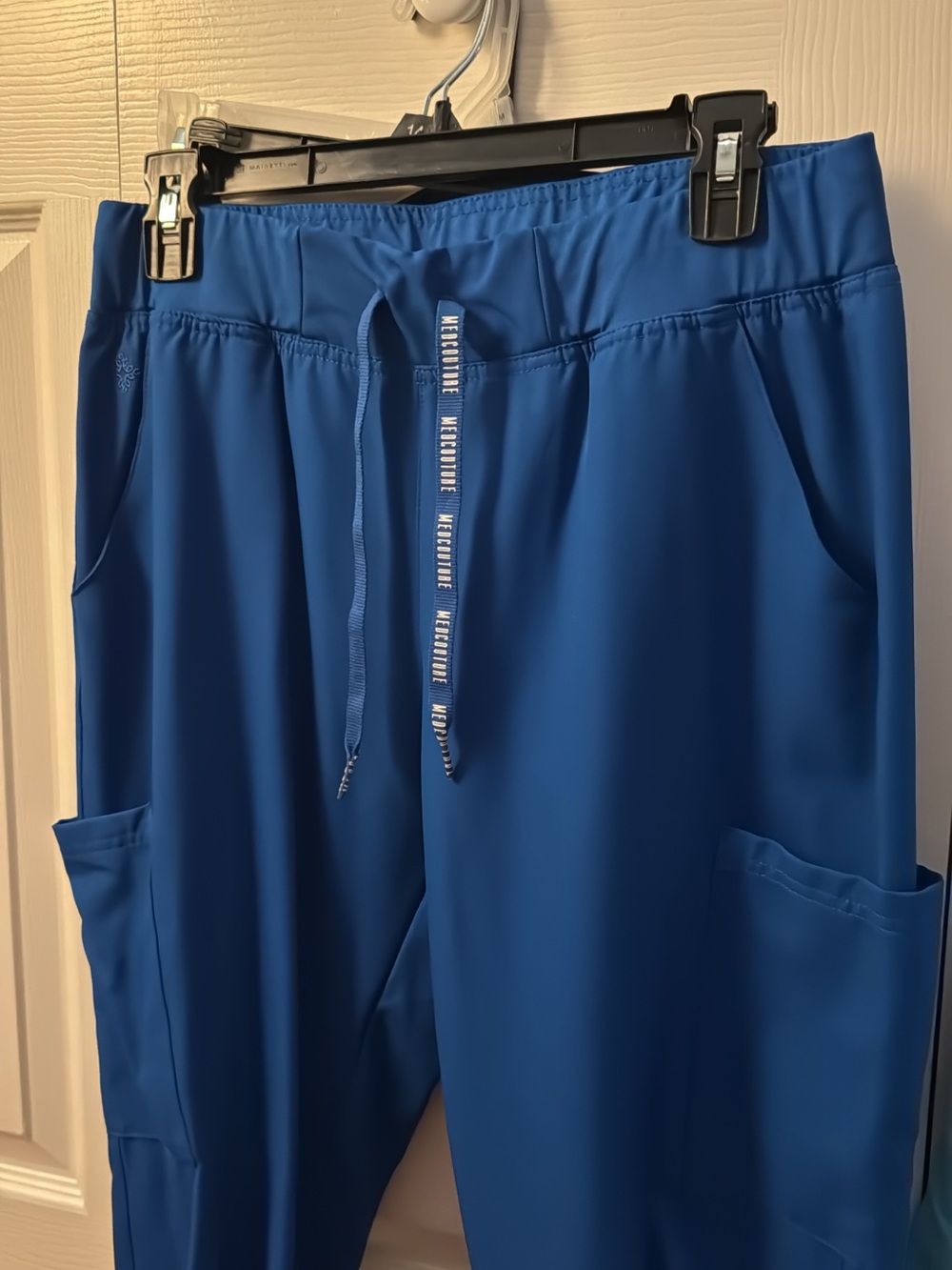 Women’s Drawstring Cargo Jogger Pants - Blue